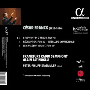 Alain Altinoglu, Frankfurt Radio Symphony - César Franck: Symphony in D minor; Rédemption; Le Chasseur maudit (2022)