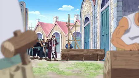One Piece (1999 S11E05 The Franky Family and Iceburg! Koten Gars