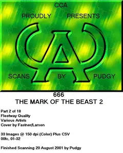 666-The Mark Of The Beast 02 1991 Pudgy