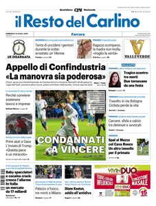 Il Resto del Carlino Ferrara Rovigo - 12 Ottobre 2025