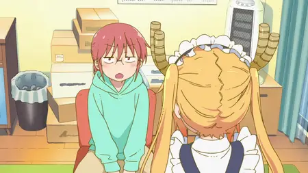 Kobayashi-san Chi no Maid Dragon - 01 (BD 1920x1080 x 264 FLACx3 mkv" yEnc