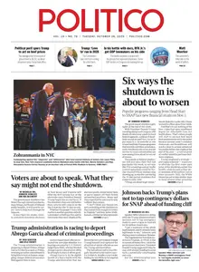 Politico - 28 October 2025