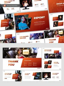 Gaming Presentation PowerPoint Template