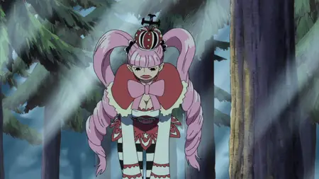 One Piece (1999 S13E75 The Friends Whereabouts! The Giant Gravestone and Panties of Gratitude Koten Gars