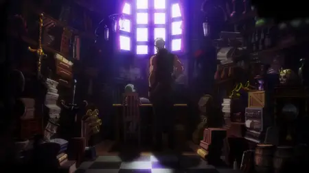 The Devil Is a Part Timer! (2013 S01E06 The Devil Climbs the Stairway to School sam