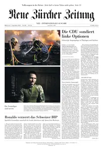 Neue Zurcher Zeitung International  - 04 September 2024