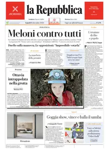 la Repubblica - 16 Dicembre 2024