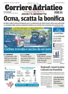 Corriere Adriatico Ascoli - 25 Maggio 2025