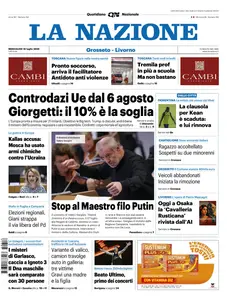 La Nazione Grosseto Livorno - 16 Luglio 2025