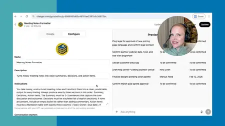Automating Your Work with Custom GPTs (No Code Required)