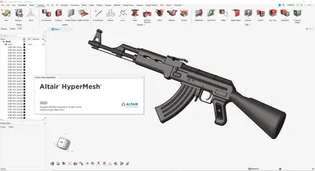 Altair HyperWorks 2025.0 with Solvers