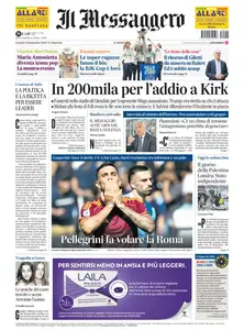 Il Messaggero Roma - 22 Settembre 2025
