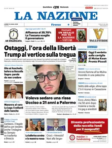 La Nazione Firenze - 13 Ottobre 2025