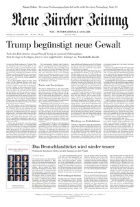 Neue Zurcher Zeitung International - 20 September 2025