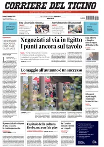 Corriere del Ticino - 6 Ottobre 2025