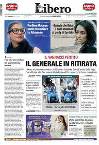 Libero - 12 Febbraio 2026