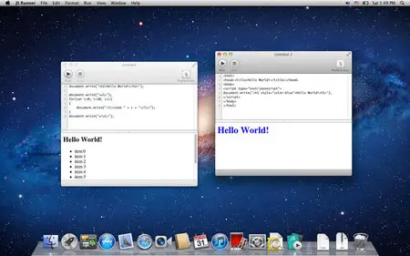JS Runner v1.2 Mac OS X