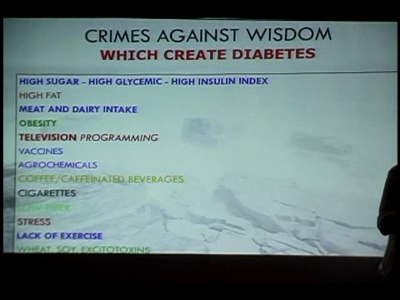 Gabriel Cousens - There is a Cure for Diabetes