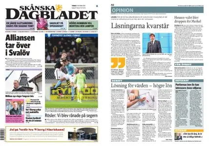 Skånska Dagbladet – 30 oktober 2018