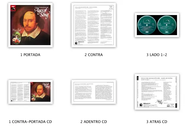 Martin Best - William Shakespeare: Ages of Song (LP / FLAC)