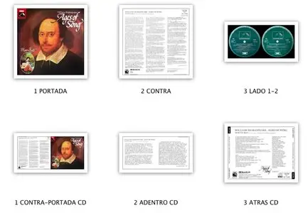 Martin Best - William Shakespeare: Ages of Song (LP / FLAC)