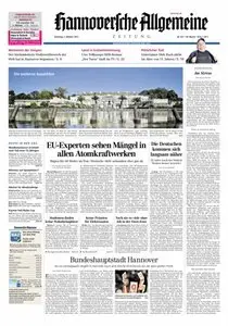 Hannoversche Allgemeine Zeitung - 02.10.2012