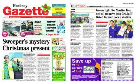 Hackney Gazette – December 21, 2017