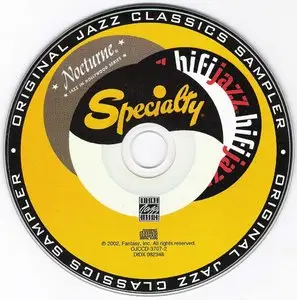 VA - Specialty, Hifijazz, Nocturne: Original Jazz Classics Sampler (2002) {Specialty/Original Jazz Classics} **[RE-UP]**