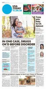 USA Today  November 24 2016