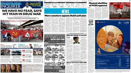 Philippine Daily Inquirer – March 28, 2017