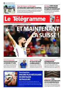 Le Télégramme Quimperlé – 24 juin 2021