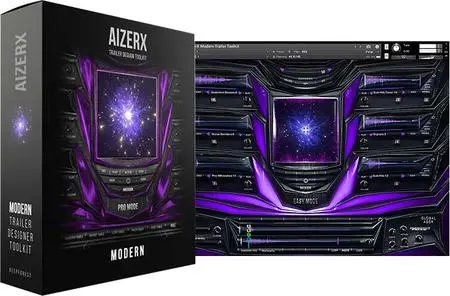 Keepforest AizerX Modern Trailer Designer Toolkit KONTAKT