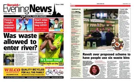 Norwich Evening News – March 23, 2023