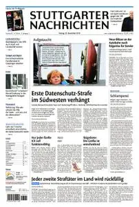Stuttgarter Nachrichten Blick vom Fernsehturm - 23. November 2018