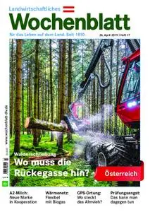 Bayerisches Landwirtschaftliches Wochenblatt Oesterreich - 25. April 2019