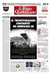 Il Fatto Quotidiano - 15 agosto 2018