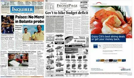Philippine Daily Inquirer – July 10, 2010