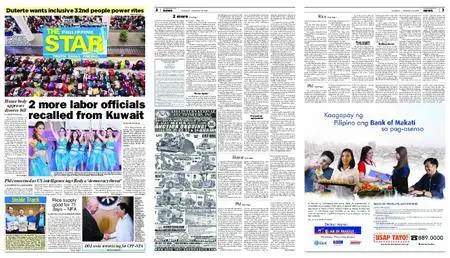 The Philippine Star – Pebrero 22, 2018