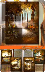 Autumn smell backgrounds
