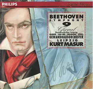 Ludwig van Beethoven - Gewandhaushorchester Leipzig / Kurt Masur - Symphony No. 9 (1993)