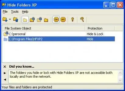 Hide Folders XP 2.5
