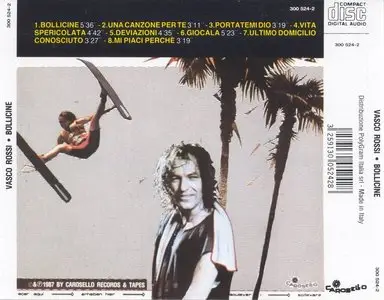 Vasco Rossi - Bollicine (1983)