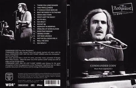 Commander Cody - Rockpalast: Blues Rock Legends Vol. 1 (2009)