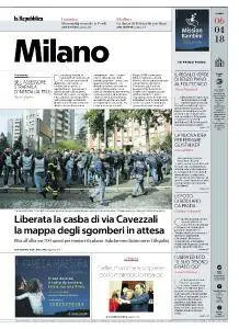 la Repubblica Milano - 6 Aprile 2018