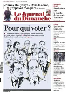 Le Journal du Dimanche - 22 Avril 2012