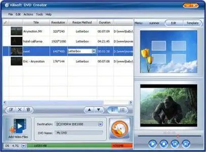 Xilisoft DVD Creator 3.0.30.0713 + Serials