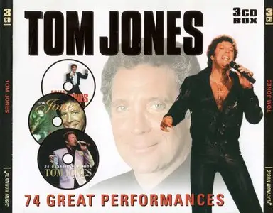 Tom Jones - 74 Great Performances (2003) [3CD Box Set, Prism Leisure, EXPL 3108]
