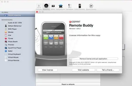 Remote Buddy 1.26.2 Mac OS X
