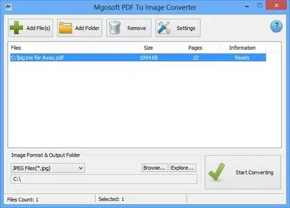 Mgosoft PDF To Image Converter 10.8.228 Portable