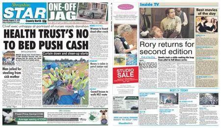 Shropshire Star North County Edition – August 22, 2017